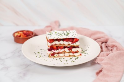 Vruchten mille feuille