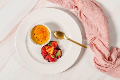 Crème brûlée met tonkaboon